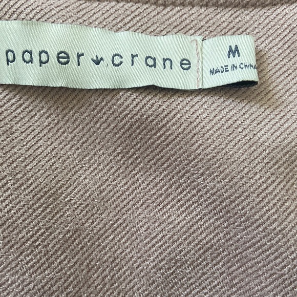 Paper Crane color block bomber jacket size Medium - Picture 7 of 8